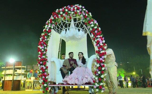indian bride groom entry theme bengaluru