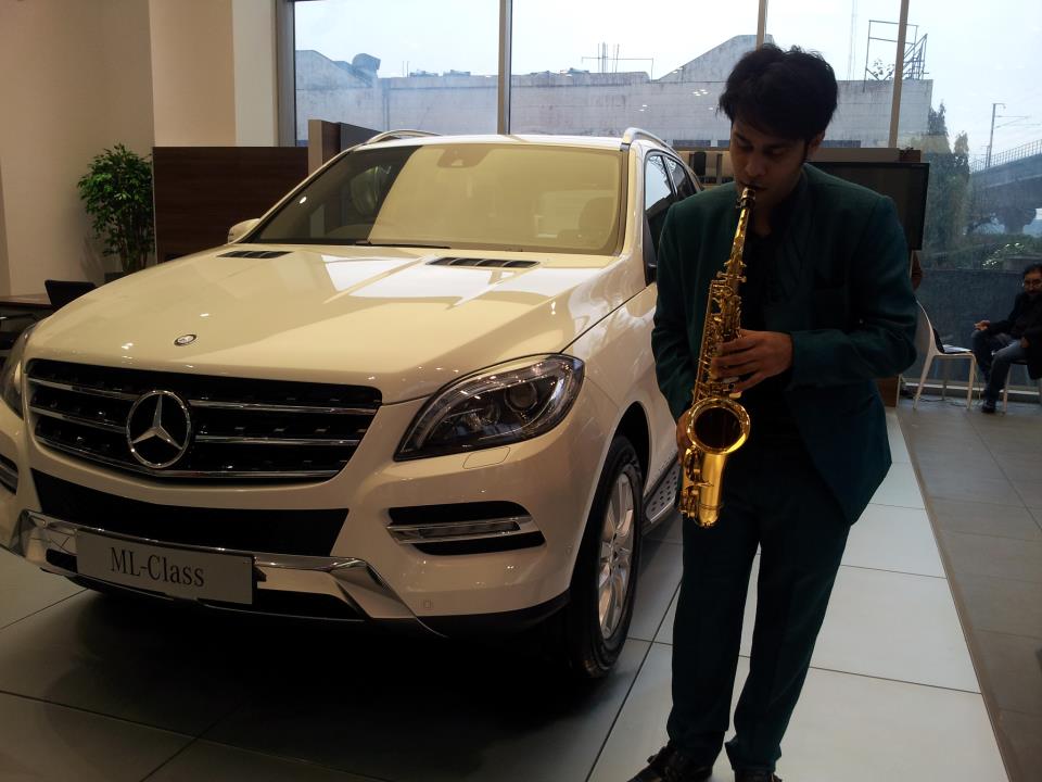 best saxophone artist bengaluru