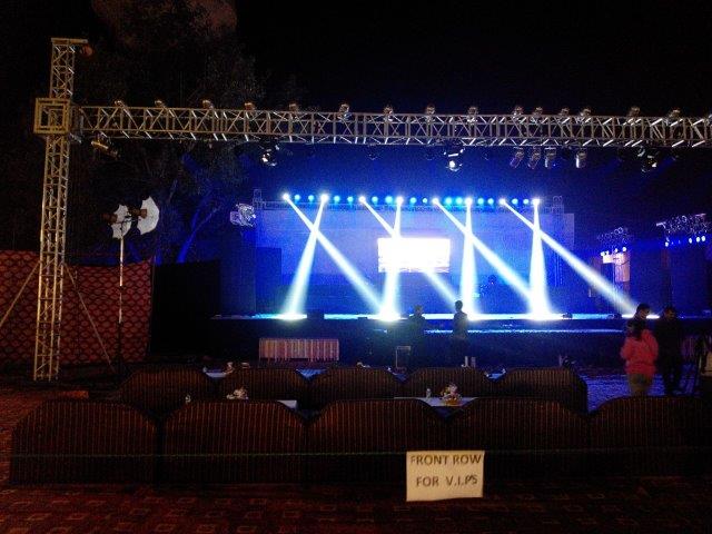 stage and Light setup bengaluru