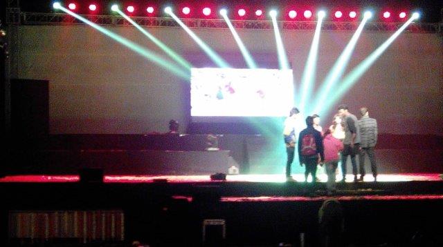 top stage and light setup bengaluru